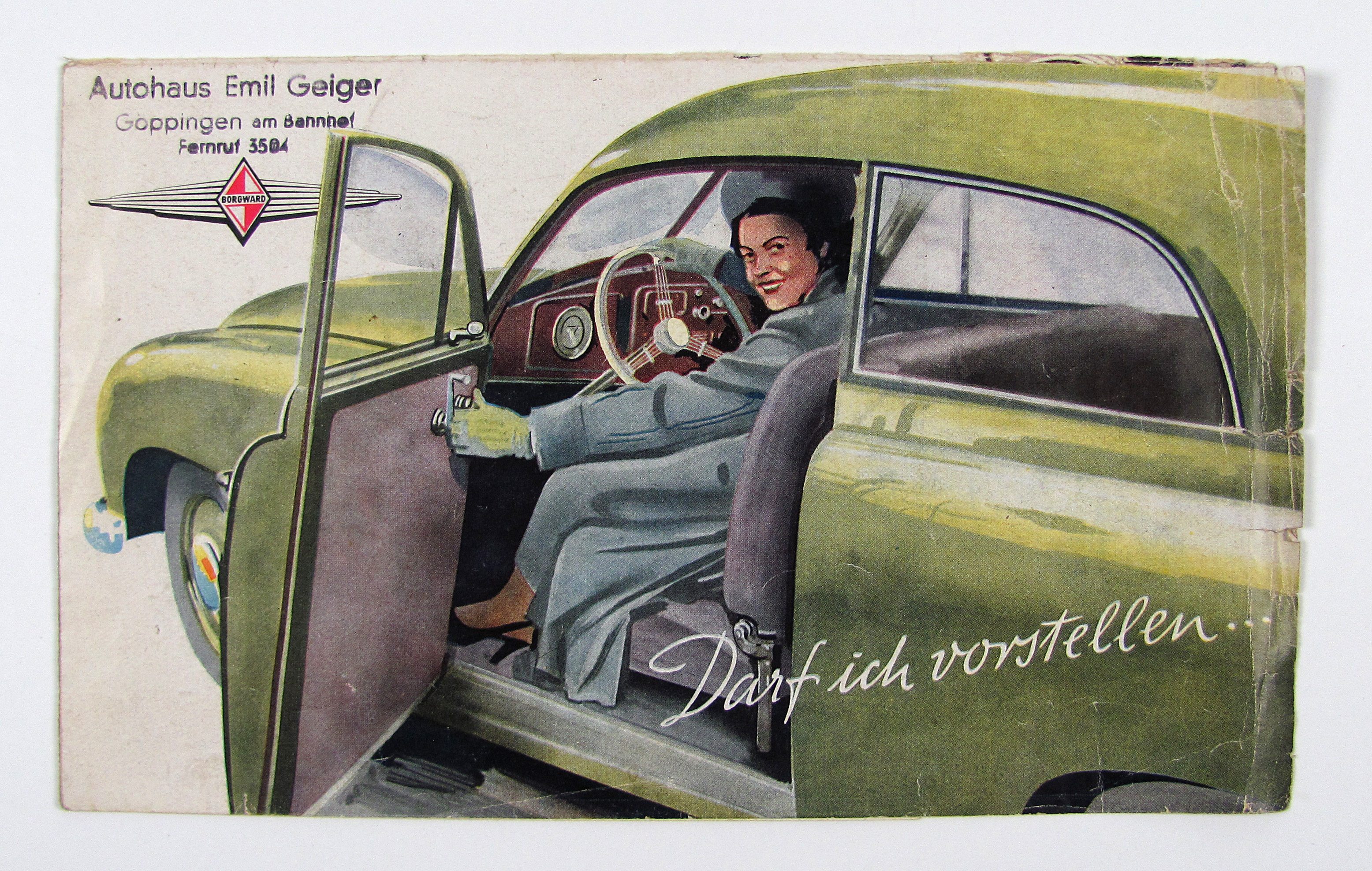 Borgward, Hansa 1500. Verkaufsprospekt.