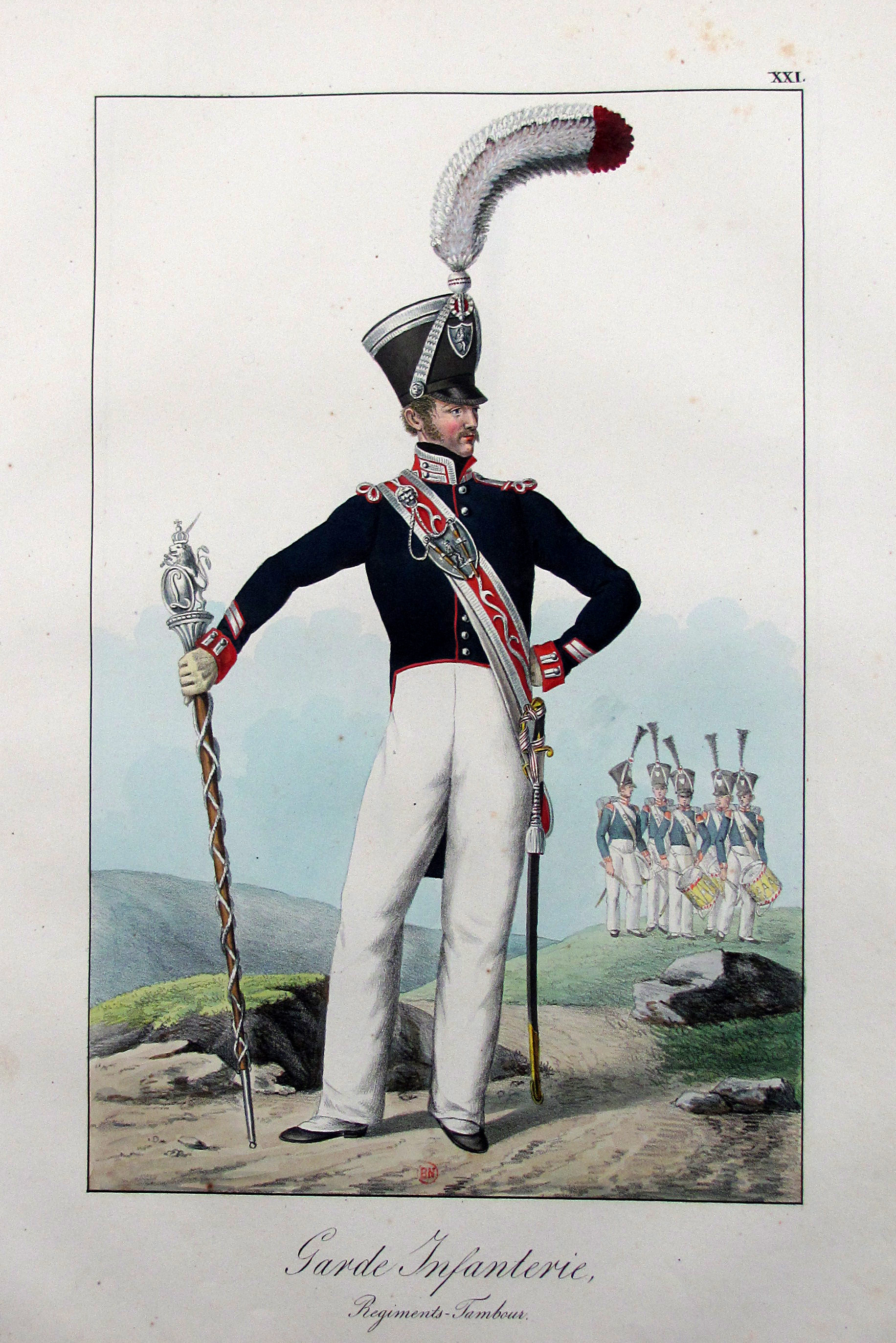 Völlinger, Joseph und Franz Hubert Müller, Grossherzoglich Hessisches Militair.