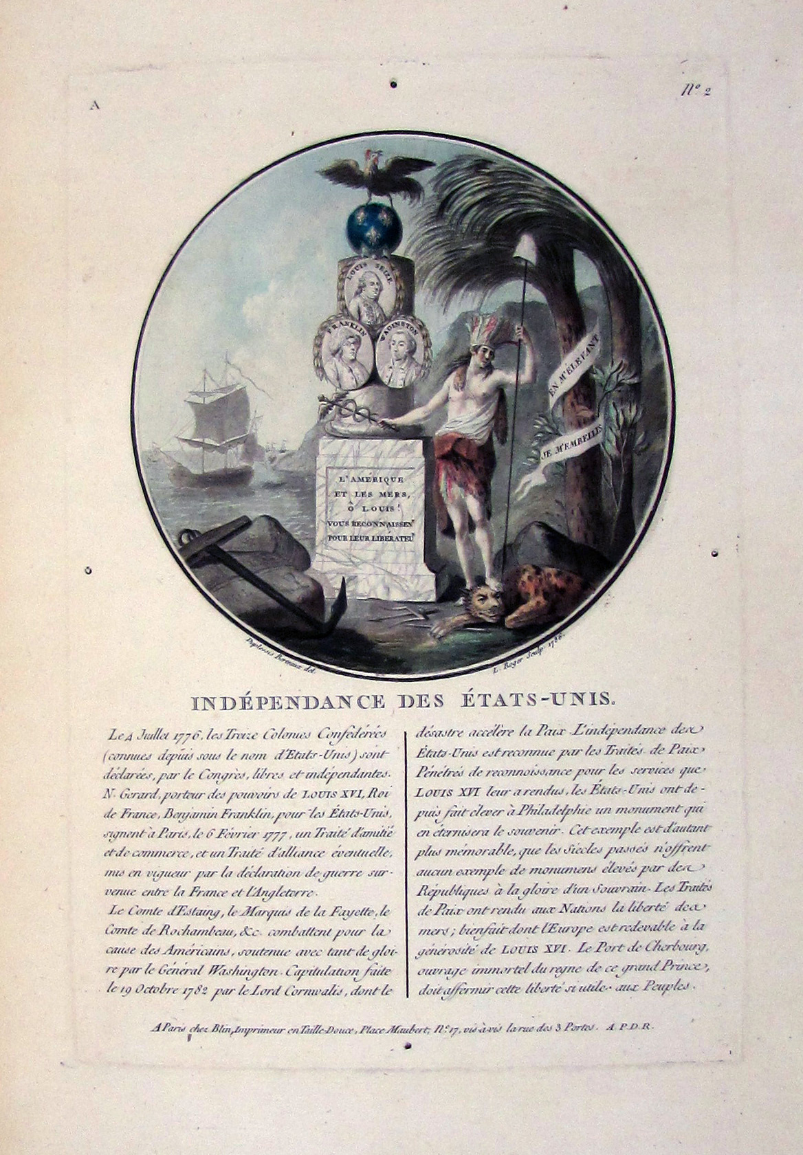 Sergent, Antoine-Francois, Portraits des Grands Hommes, Femmes illustre et Sujets mémorables de France, gravés et imprimés en couleurs, dédiés Au Roi.