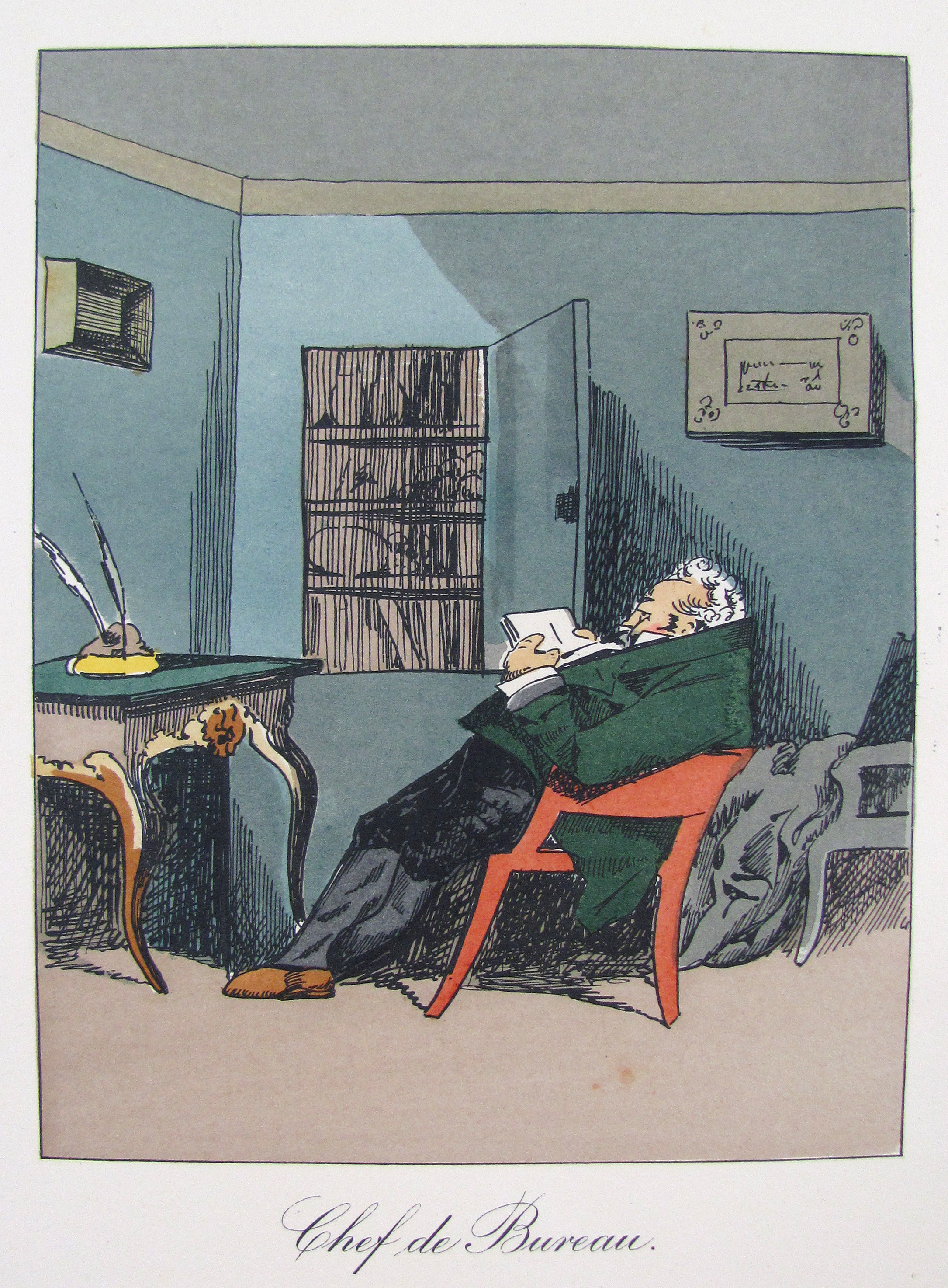 Monnier, H., Moeurs administratives, dessinées d’après nature.