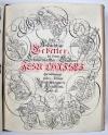 Anonym Andächtige Betrachtungen des gecreuzigten Jesu und seines hohen Leidens aus den Schriften des H. Augustinus vorgestellt. Kalligraphische und illustrierte Handschrift auf Pergament.