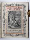 Anonym Andächtige Betrachtungen des gecreuzigten Jesu und seines hohen Leidens aus den Schriften des H. Augustinus vorgestellt. Kalligraphische und illustrierte Handschrift auf Pergament.