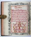 Anonym Andächtige Betrachtungen des gecreuzigten Jesu und seines hohen Leidens aus den Schriften des H. Augustinus vorgestellt. Kalligraphische und illustrierte Handschrift auf Pergament.