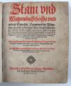 Feyerabend, Sigmund, Stam und Wapenbuch hoch und niders Standts…  mit angehengten vieln ledigen Schildten und helmen… Zu nutz und ehren allen den Kunst Liebhabern…