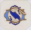 Anonym „Collezione di Monogrammi“ Privates Sammelalbum italienischer Monogramme und Wappen in farbigem Reliefdruck.