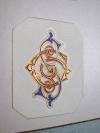 Anonym „Collezione di Monogrammi“ Privates Sammelalbum italienischer Monogramme und Wappen in farbigem Reliefdruck.