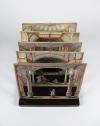 Anonym Perspektivtheater von Martin Engelbrecht, auch Kulissenbild oder Diorama genannt.– Das Urteil Salomons.